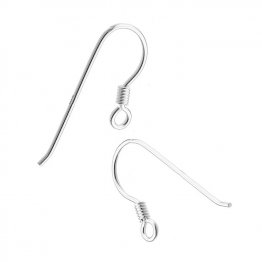 Spiral hooks earring supports (approx. 20pairs)